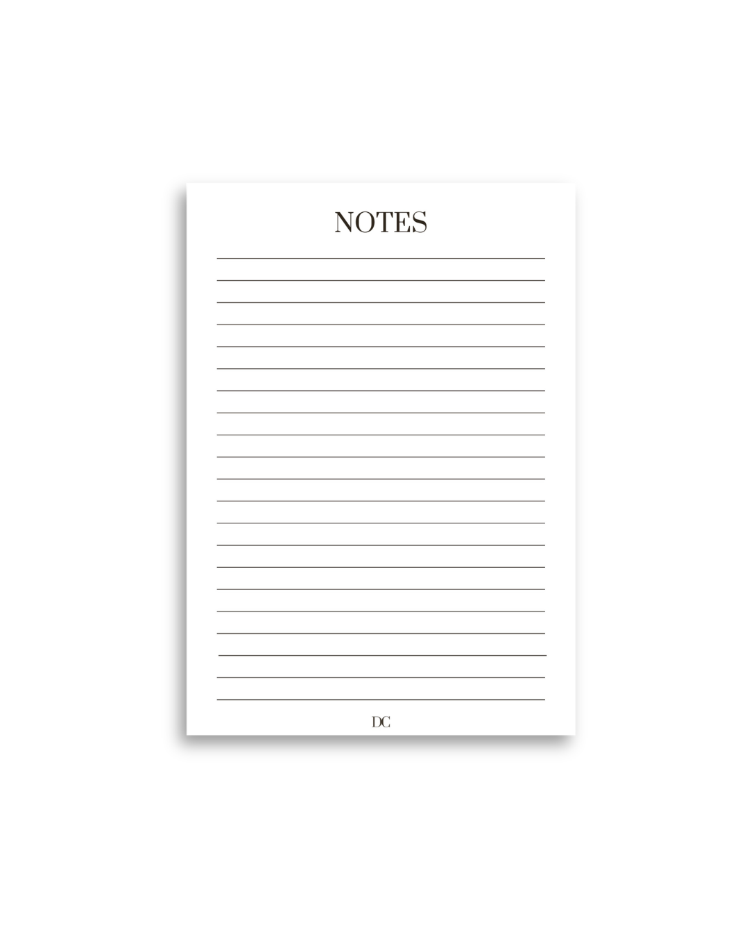Notes