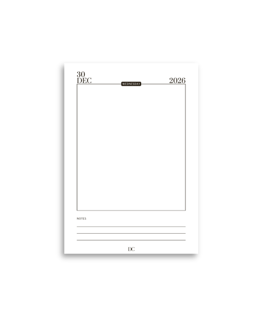 2026 Day to View